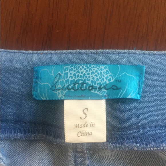 petal denim skirt - Picture 5 of 5